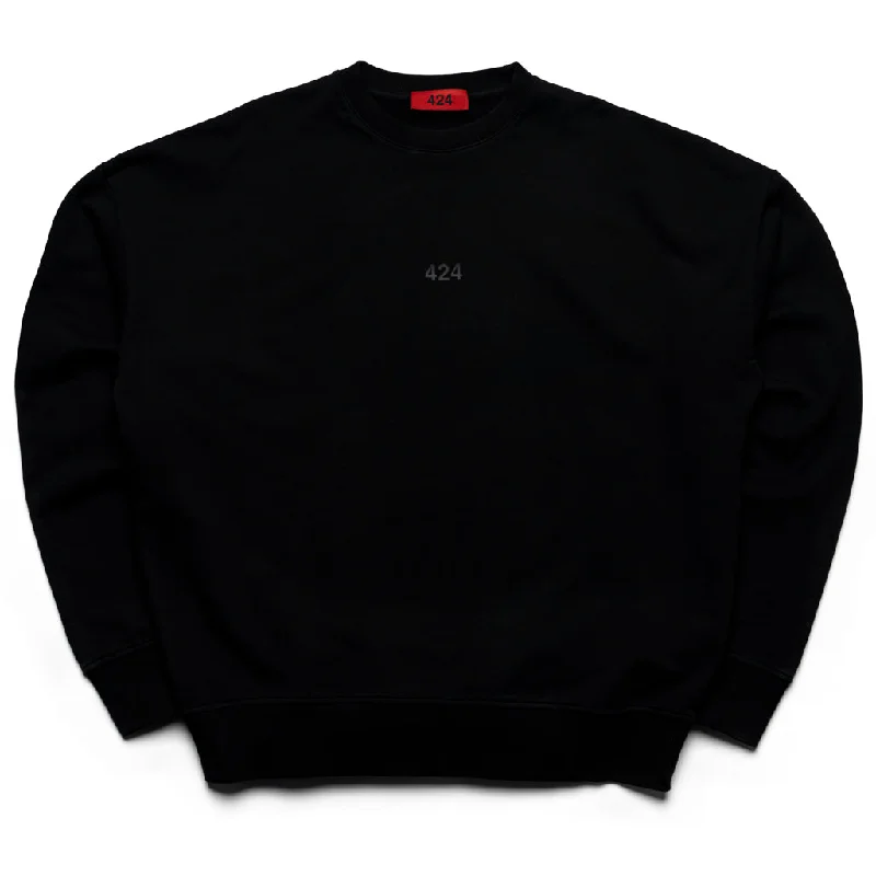 424 Crewneck - Black