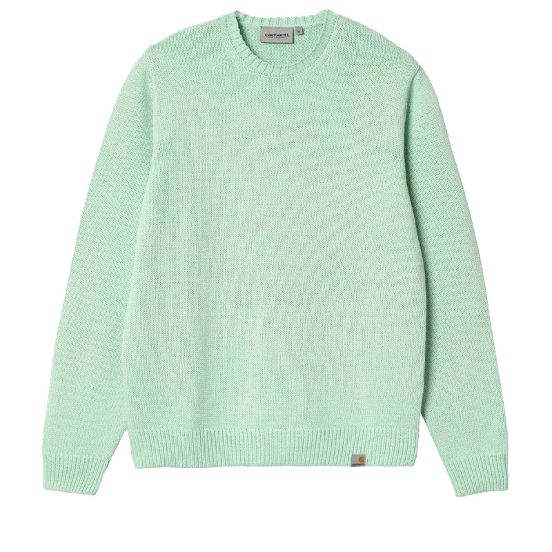 Carhartt WIP State Sweater - Pale Spearmint