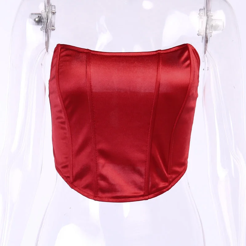 A sleeveless top with an inside top