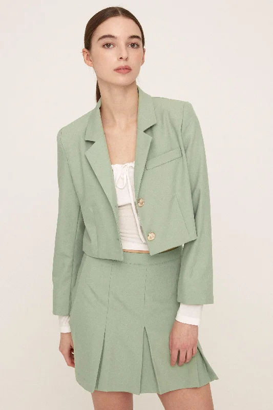 Amelia Cropped Blazer Jacket