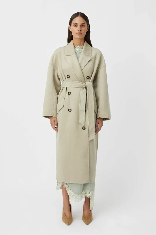 Camilla and Marc Novy Coat - Stone