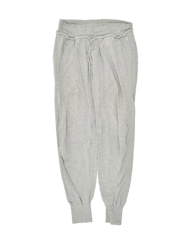 CHAMPION Womens Heritage Classics Tracksuit Trousers Joggers UK 18 XL Grey