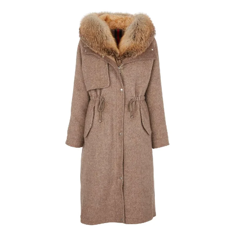 Cille Coat | Cashmere | Fox