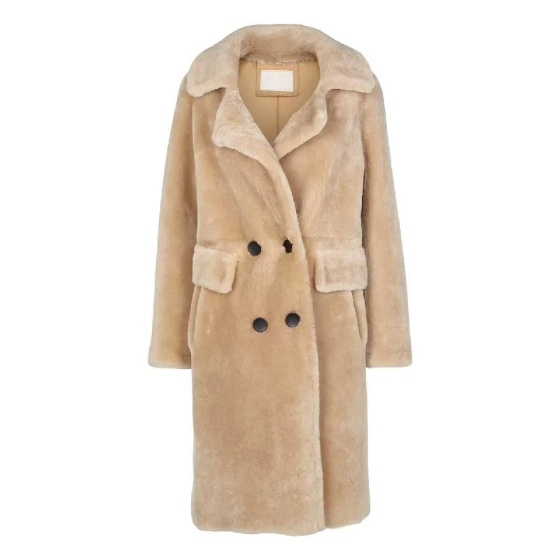 Ivy Jacket of Double face Sheepskin