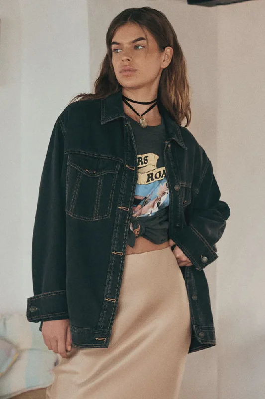 Muse Denim Jacket - Vintage Black