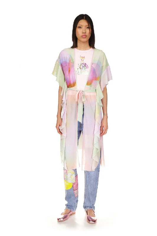 Impressionism Butterfly Kaftan