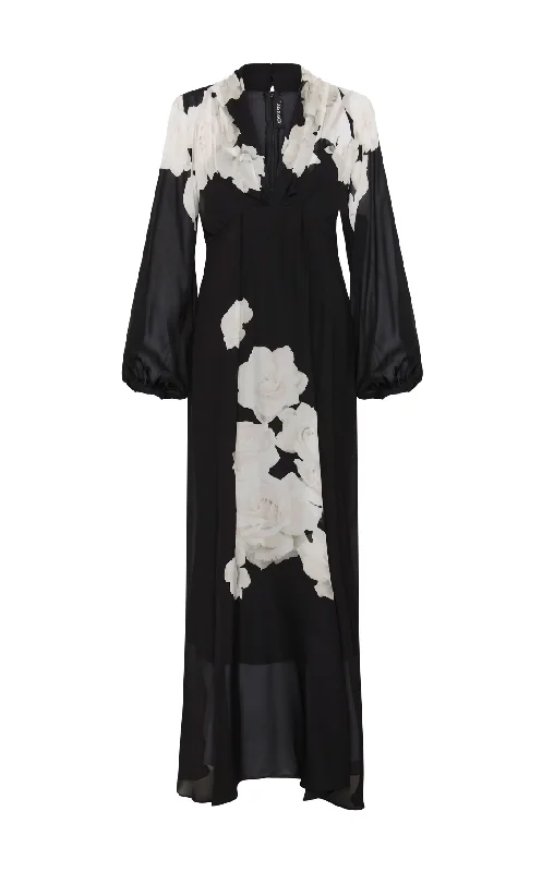 MOSS & SPY TRINITY MAXI - BLACK/IVORY