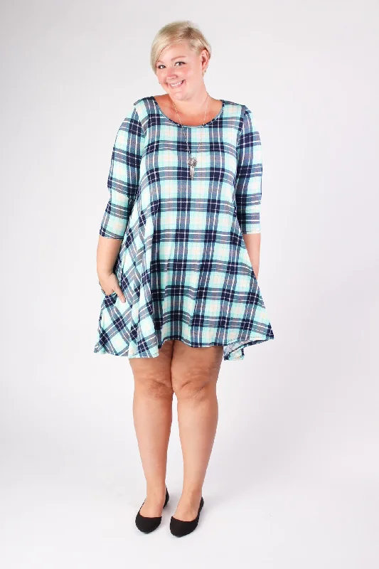 Plaid Pocket Dress by Sydney