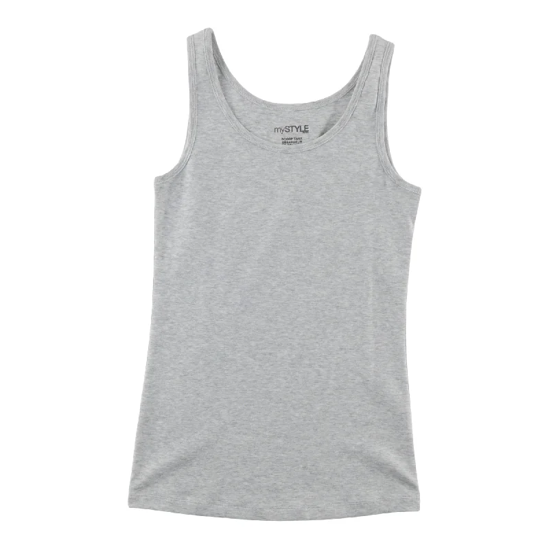 mySTYLE Women's Scoop Tank Top