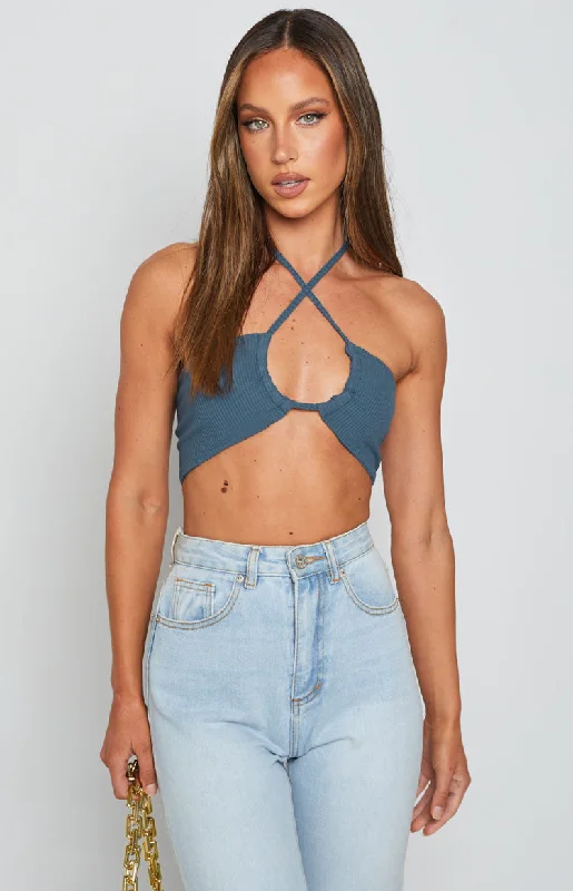 Radar Love Top Blue