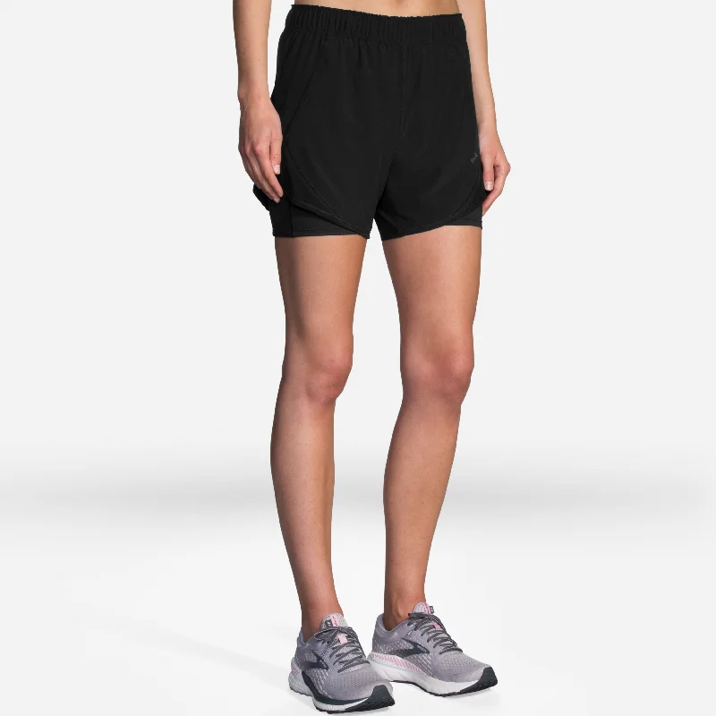 Brooks Women's Chaser 5"" 2-in-1 Short