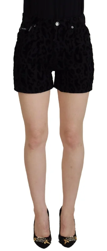 Chic Mid Waist Hot Pants Shorts