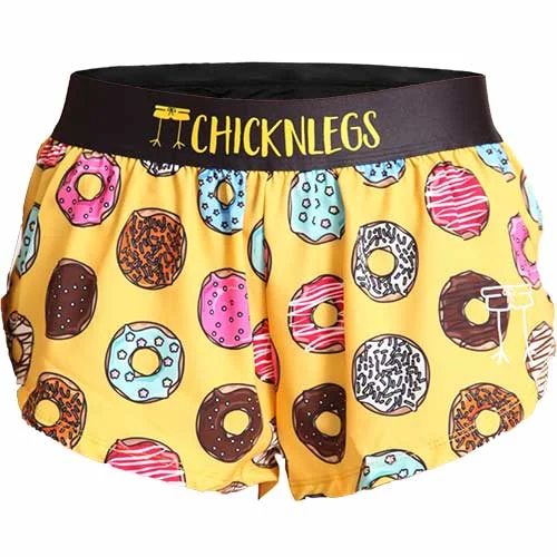 Women's Salty Donuts 1.5"" Split Shorts