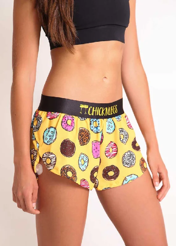 Women's Salty Donuts 1.5"" Split Shorts