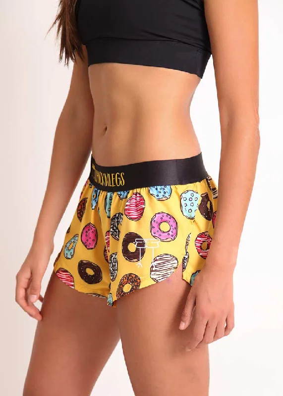 Women's Salty Donuts 1.5"" Split Shorts