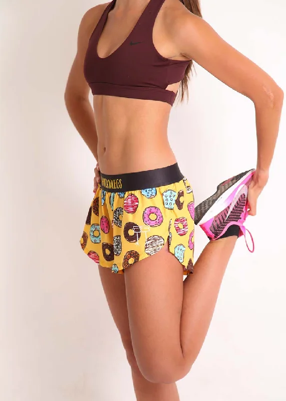 Women's Salty Donuts 1.5"" Split Shorts