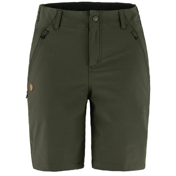 Fjällräven Women's Shorts - Abisko Trail Stretch - Deep Forest