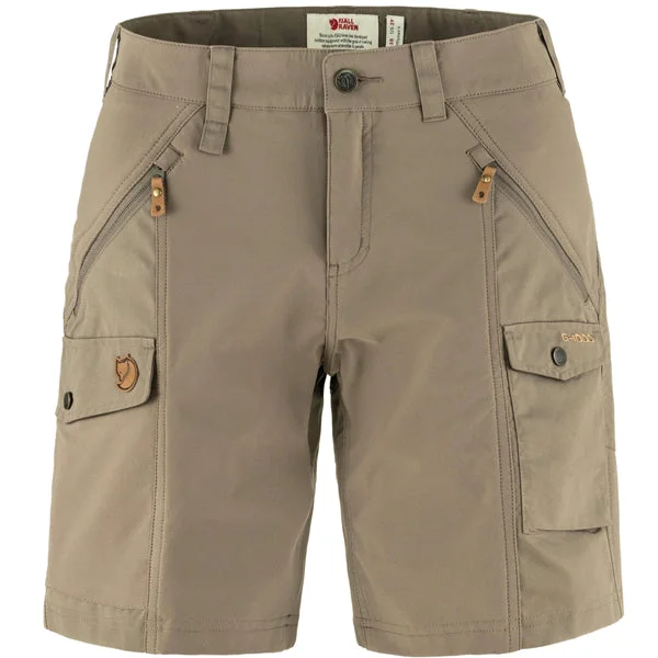 Fjällräven Women's Shorts - Nikka Curved - Suede Brown