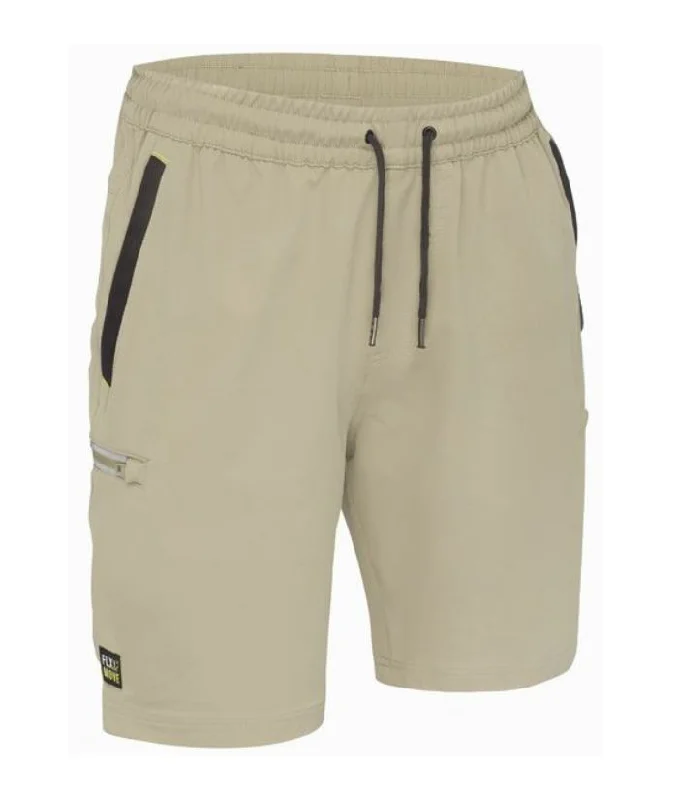 Flex & Move 4-Way Stretch, Elastic Waist Cargo Short