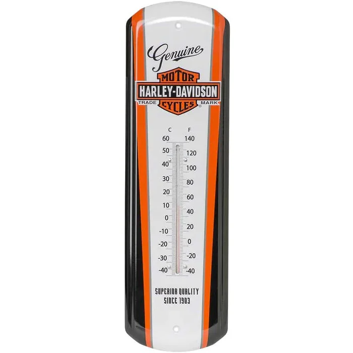 HD B&S NOSTALGIC THERMOMETER - HDL-10089