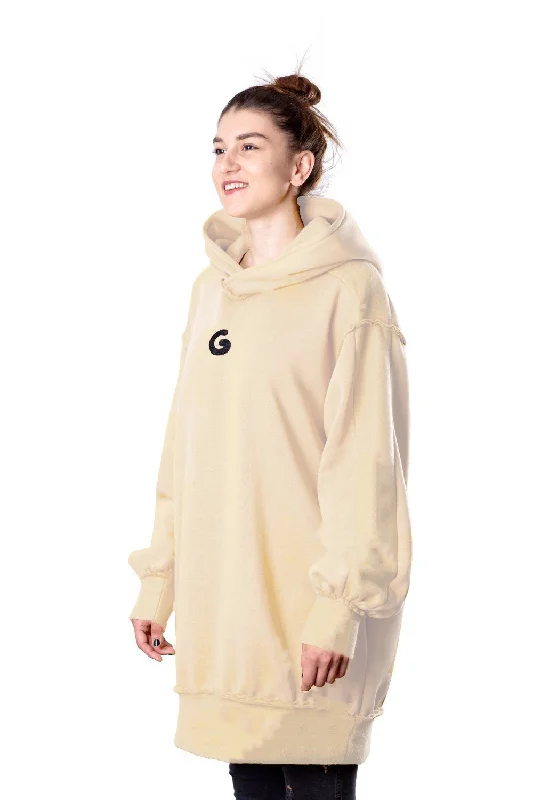 TheG Fresh Oversize Hoody Woman // beige