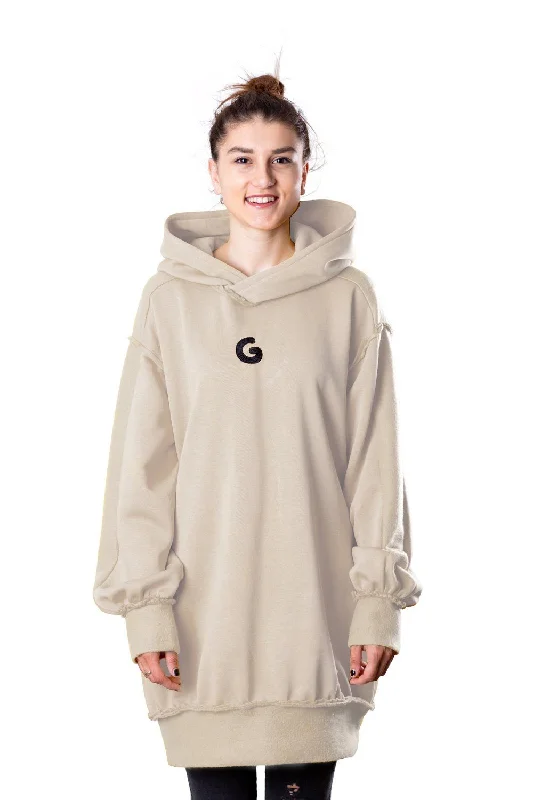 TheG Fresh Oversize Hoody Woman // wheat