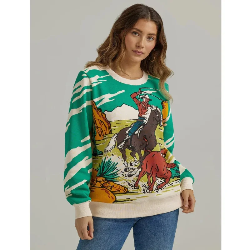 Wrangler Retro Women's Punchy Graphic Sweatshirt