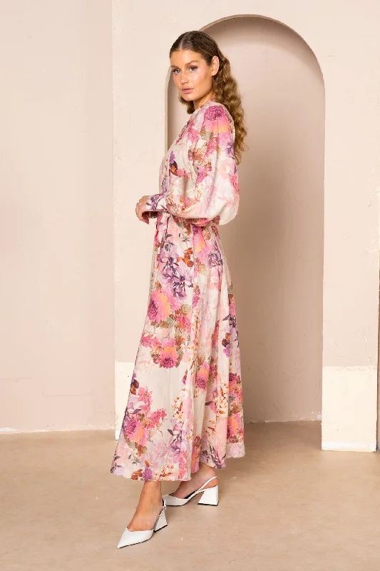 Mae Raglan Sleeve Maxi Dress