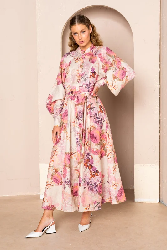 Mae Raglan Sleeve Maxi Dress